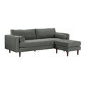 Cave 2-Piece Performance Velvet Sectional