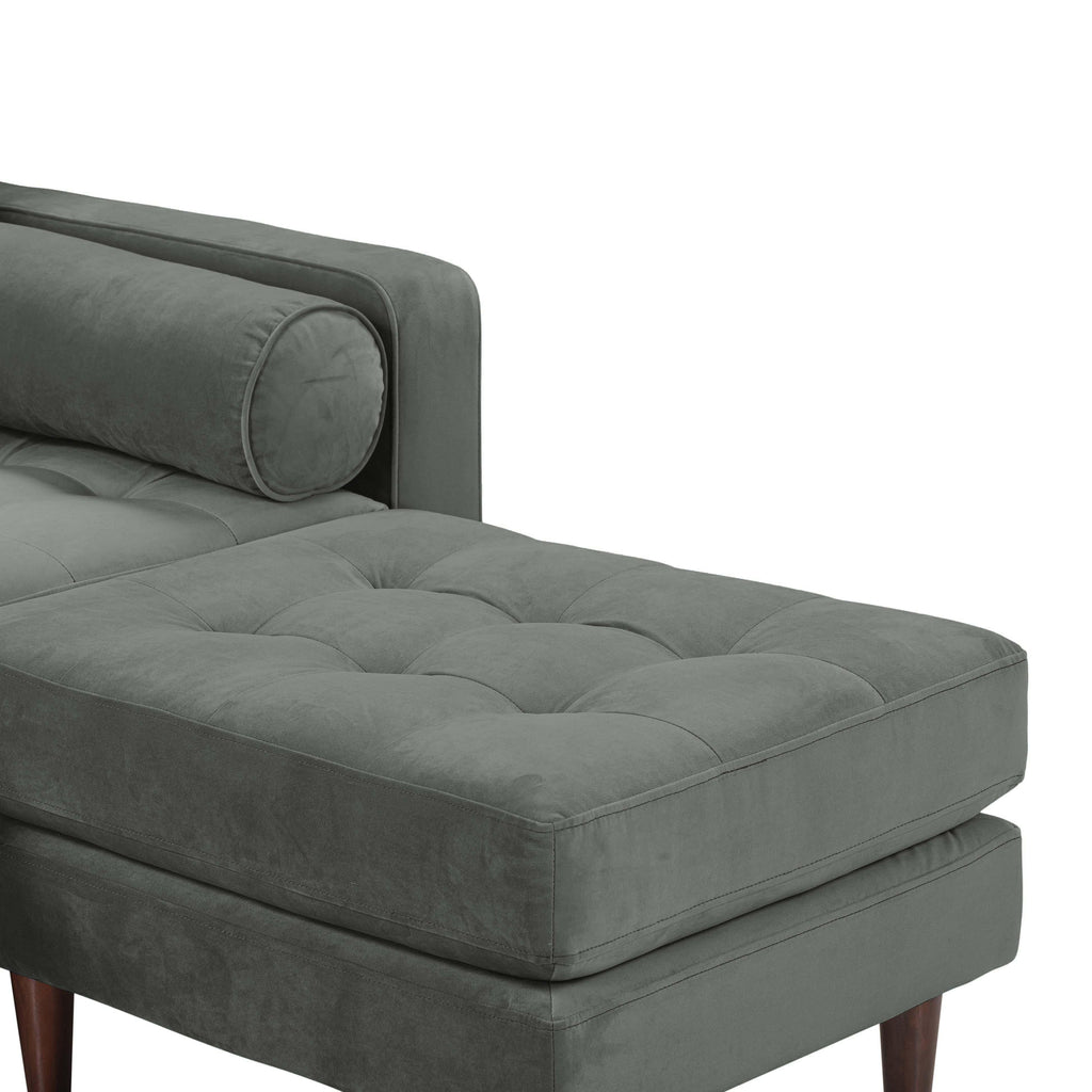 Cave 2-Piece Performance Velvet Sectional