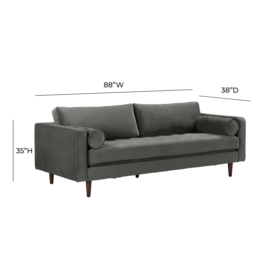 Cave 88" Performance Velvet Sofa