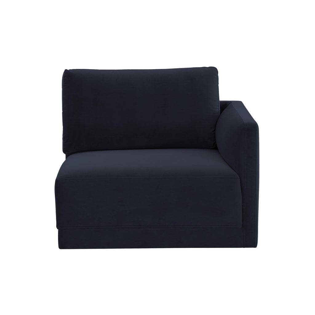 Willow Performance Velvet Modular RAF Corner Chair