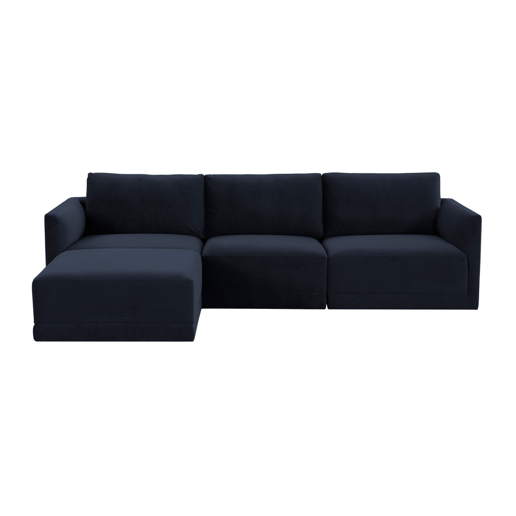 Willow Performance Velvet Modular Sectional Collection