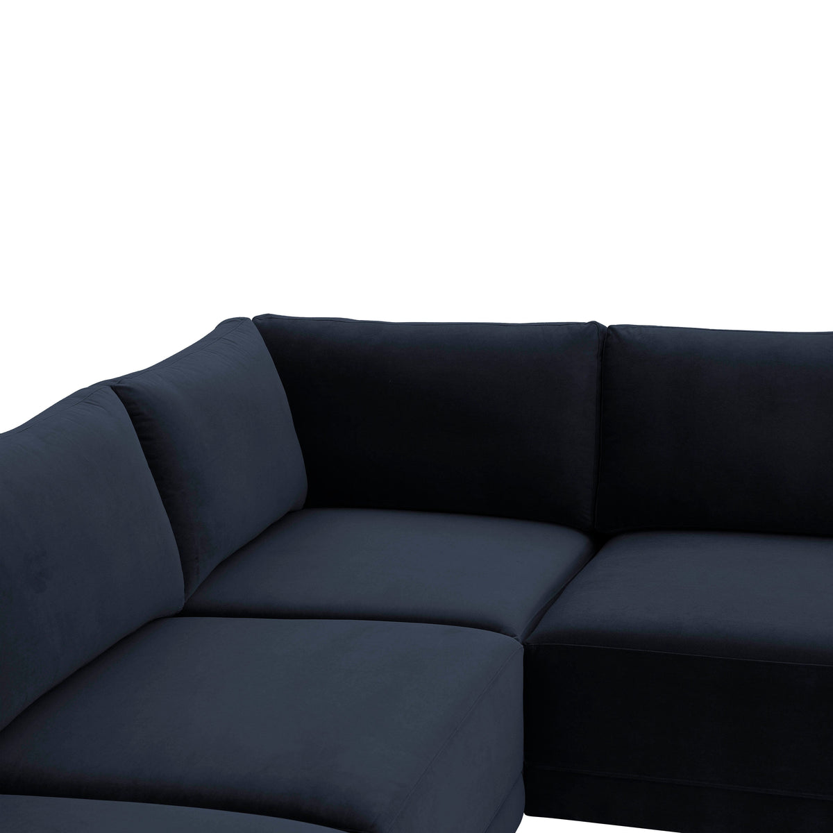 Willow 5-Piece Performance Velvet Modular L Sectional