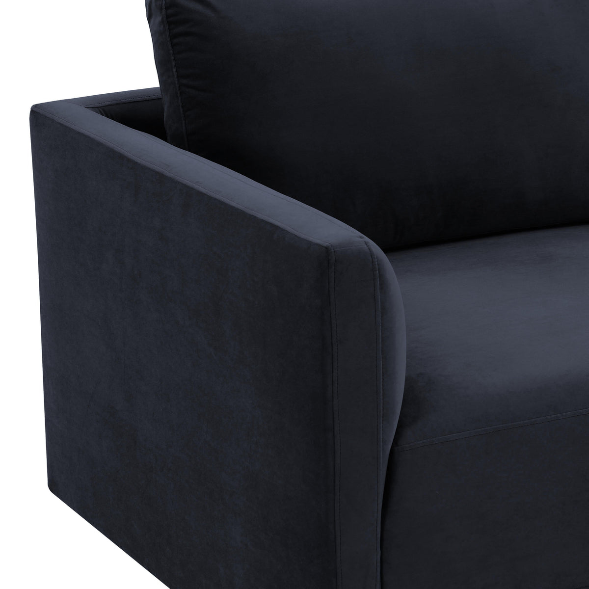 Willow 74" Performance Velvet Modular Loveseat