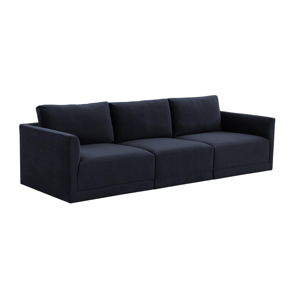 Willow Performance Velvet Modular Sectional Collection