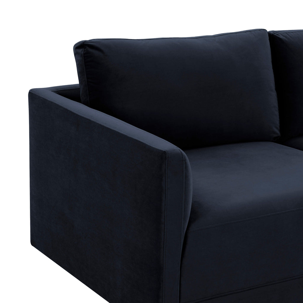 Willow 105" Performance Velvet Modular Sofa