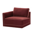 Willow Performance Velvet Modular LAF Corner Chair