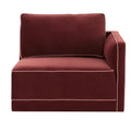 Willow Performance Velvet Modular RAF Corner Chair