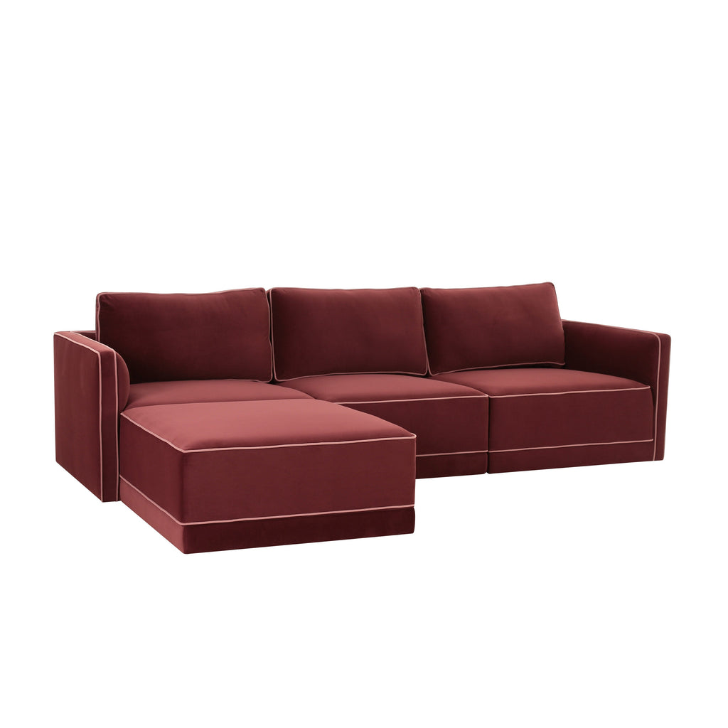 Willow Performance Velvet Modular Sectional Collection