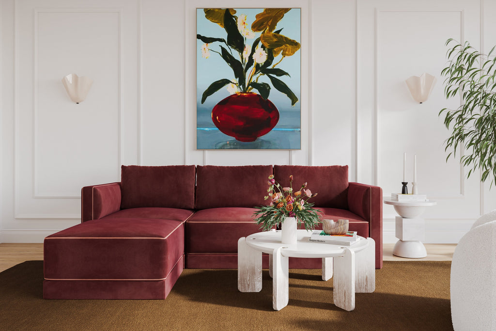 Willow Performance Velvet Modular Sectional Collection