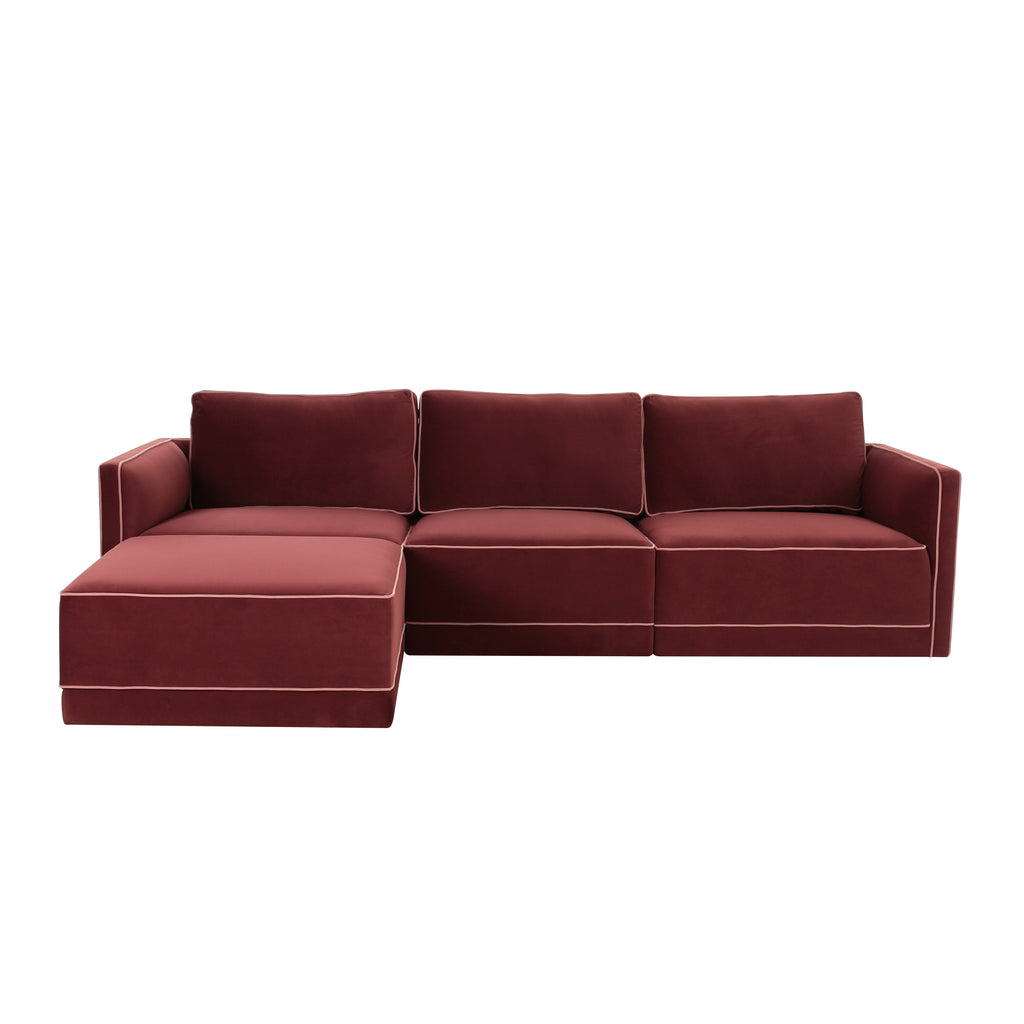 Willow Performance Velvet Modular Sectional Collection