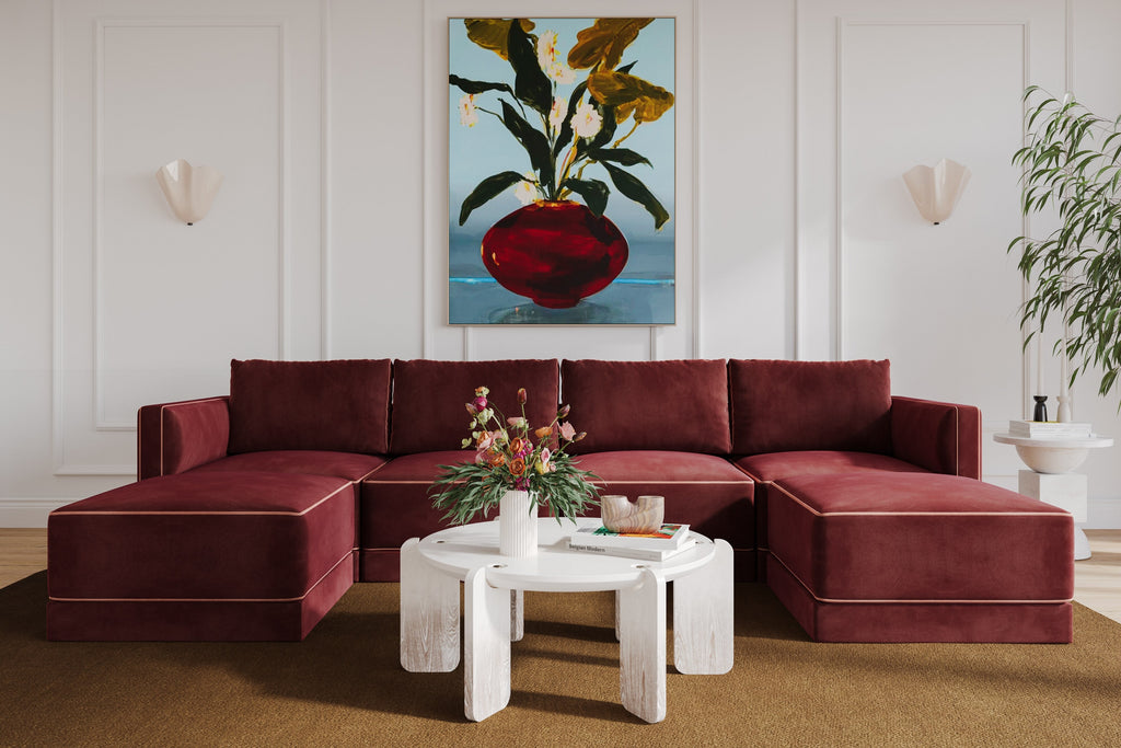 Willow Performance Velvet Modular Sectional Collection