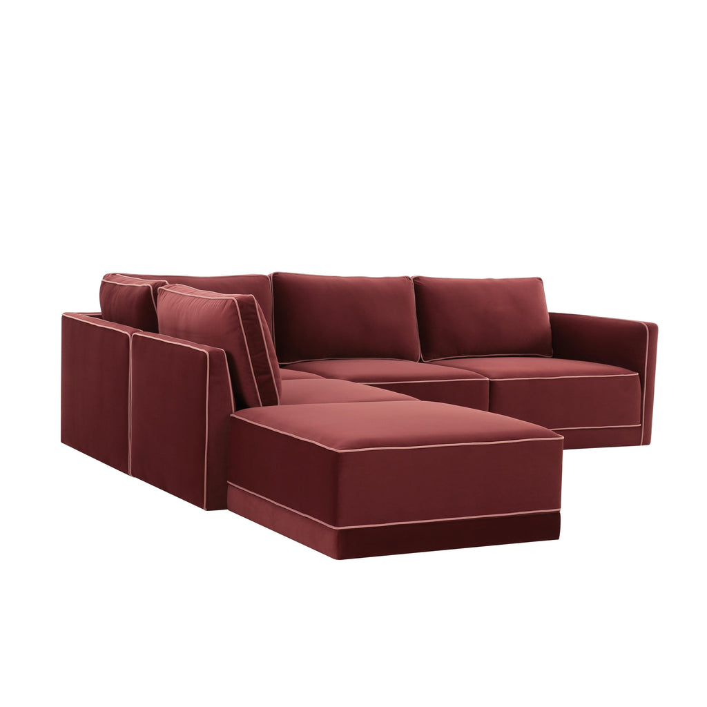 Willow Performance Velvet Modular Sectional Collection