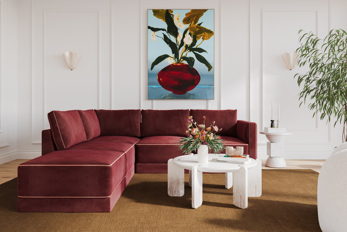 Willow Performance Velvet Modular Sectional Collection