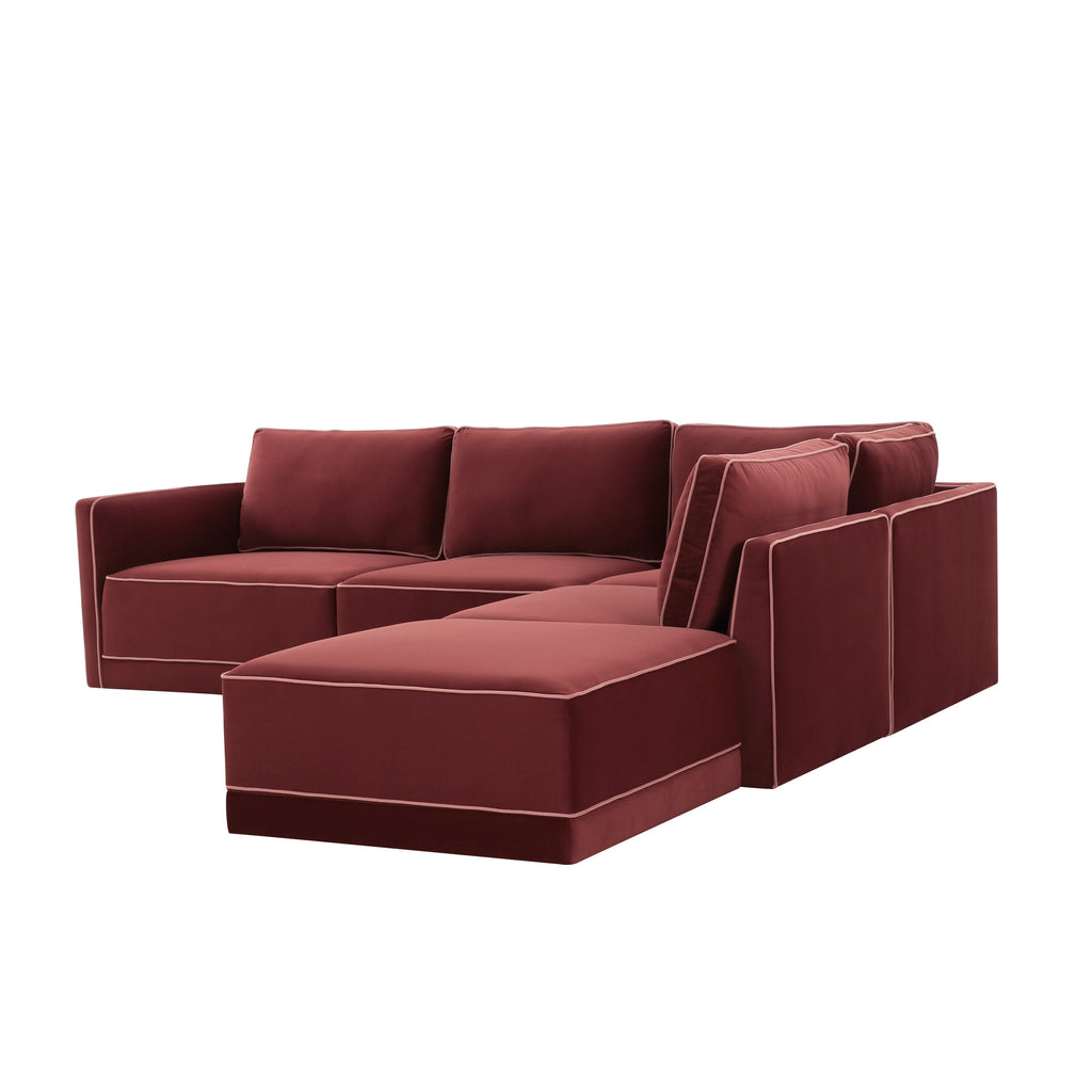 Willow Performance Velvet Modular Sectional Collection