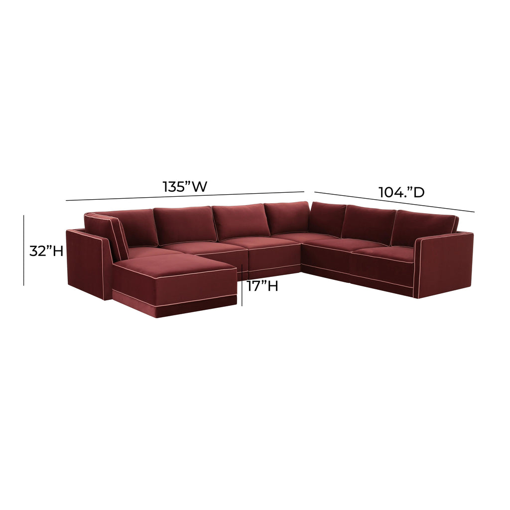 Willow Performance Velvet Modular Sectional Collection