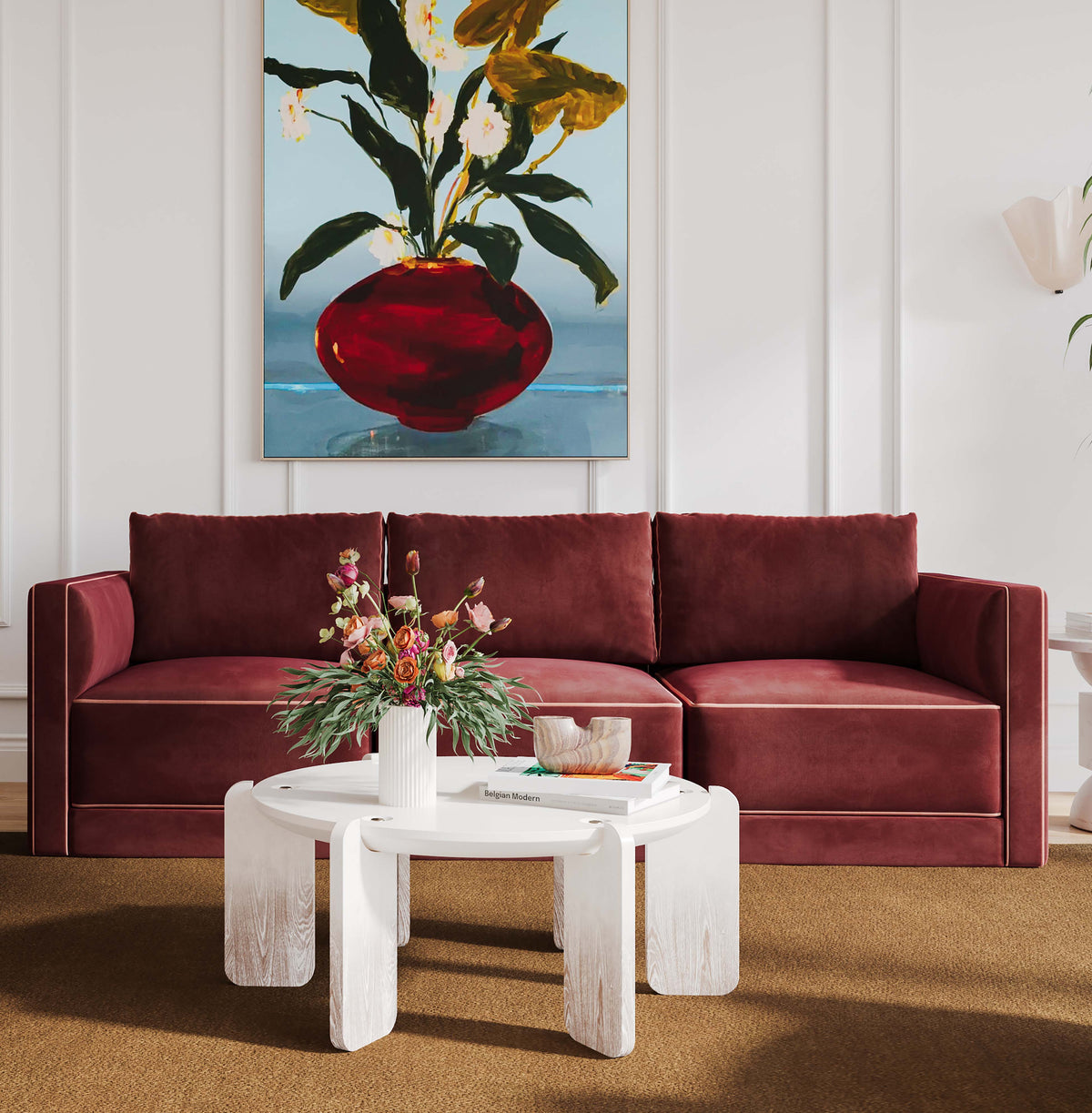 Willow Performance Velvet Modular Sectional Collection