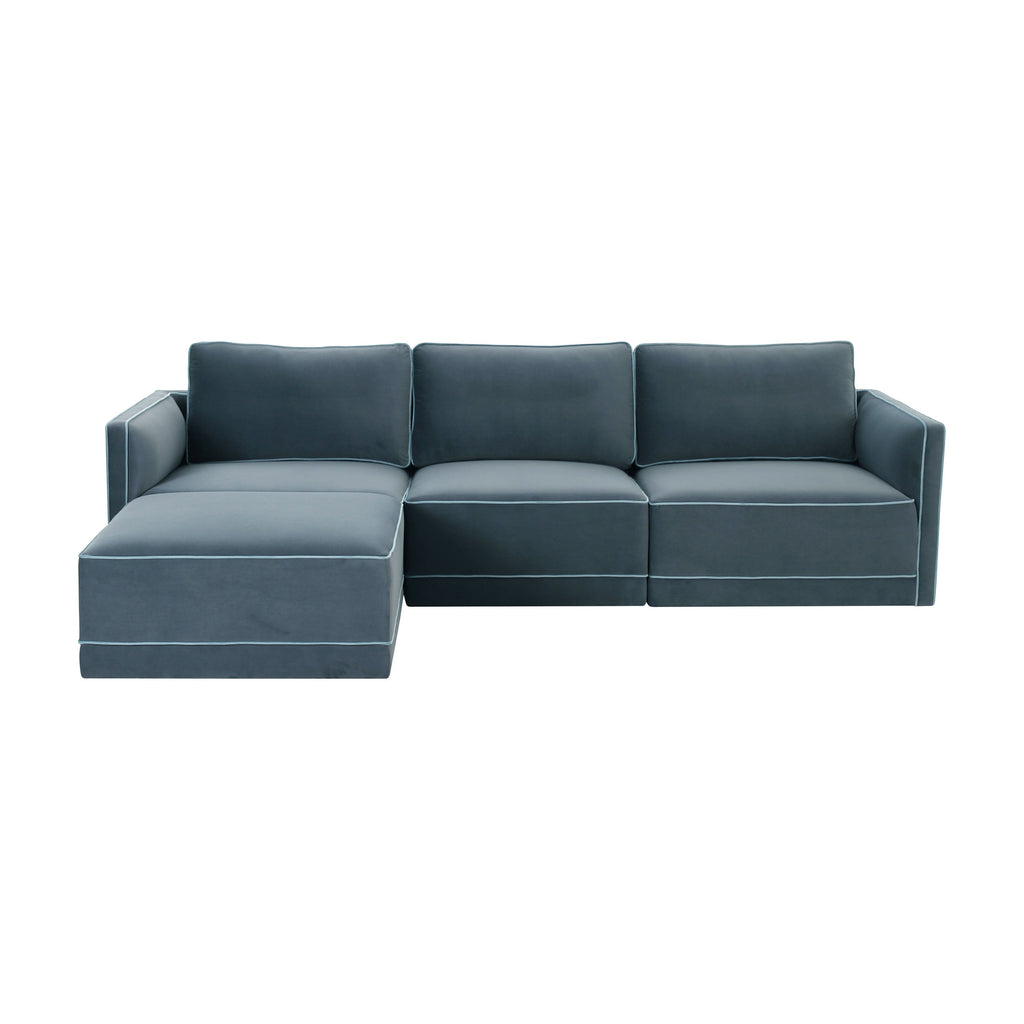 Willow Performance Velvet Modular Sectional Collection