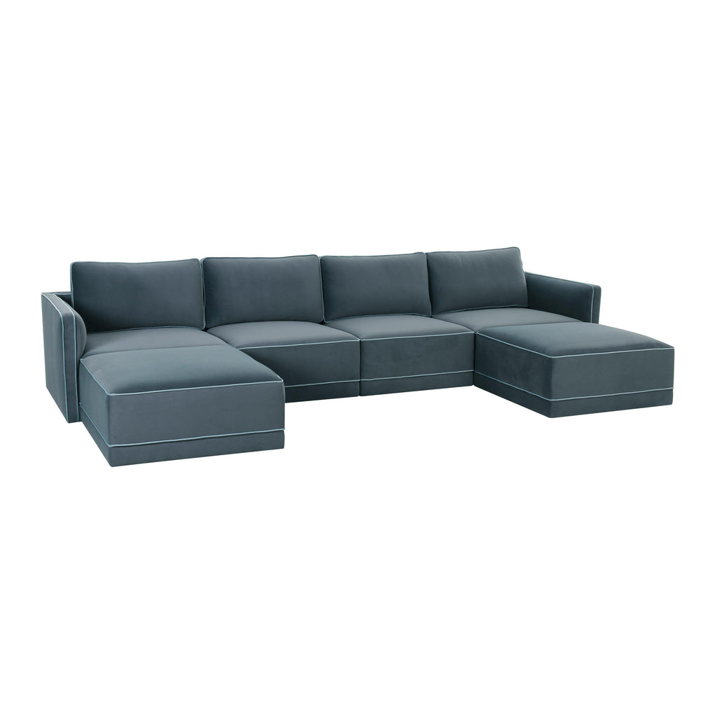 Willow Performance Velvet Modular Sectional Collection