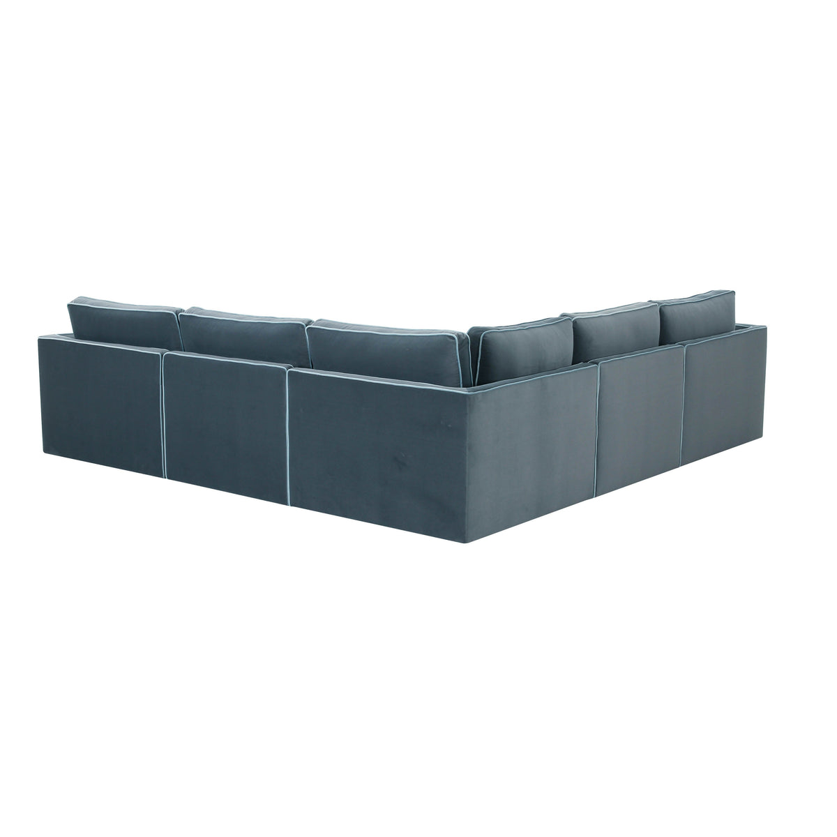 Willow 5-Piece Performance Velvet Modular L Sectional