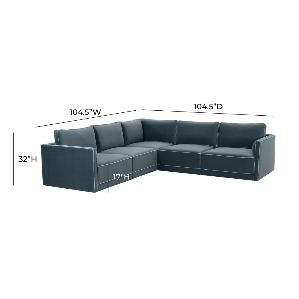 Willow Performance Velvet Modular Sectional Collection