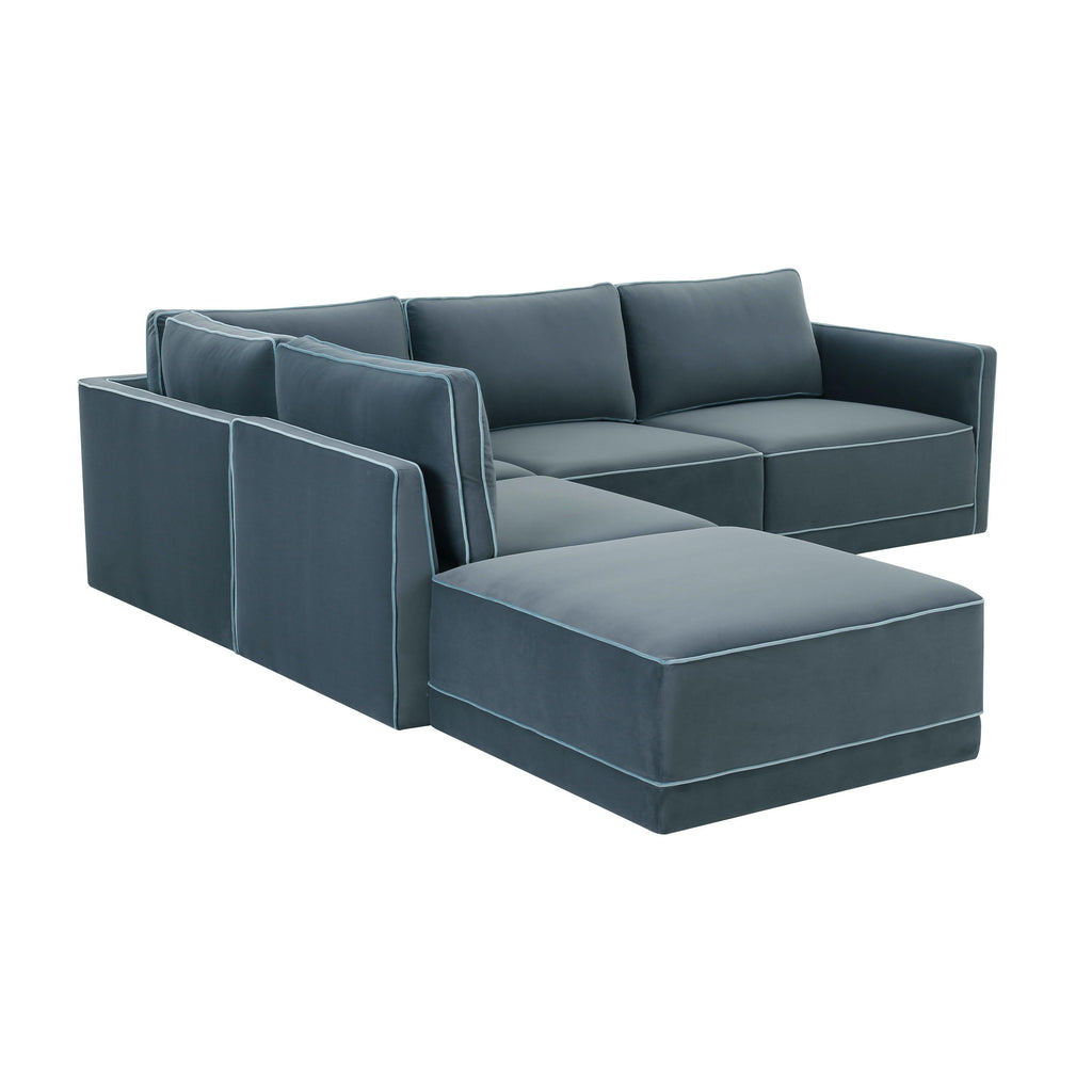 Willow Performance Velvet Modular Sectional Collection