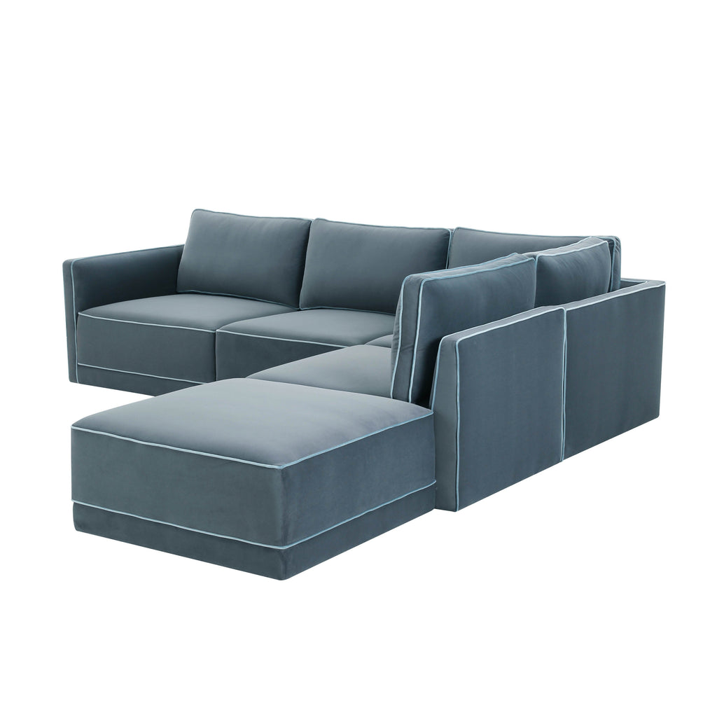 Willow Performance Velvet Modular Sectional Collection