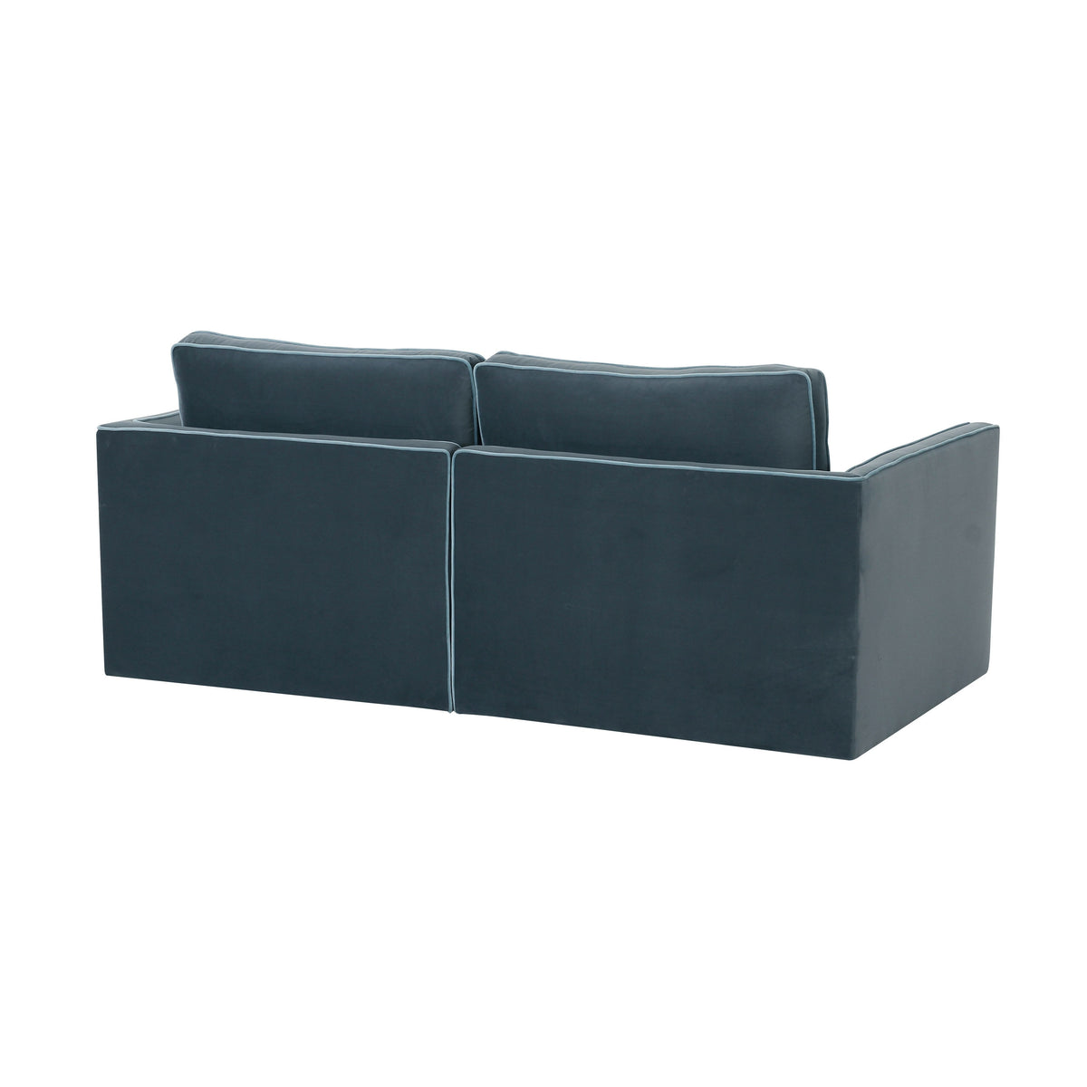 Willow 74" Performance Velvet Modular Loveseat