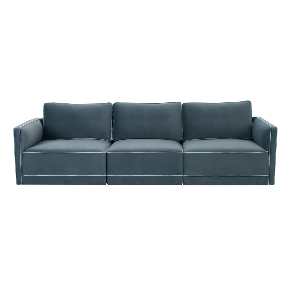 Willow 105" Performance Velvet Modular Sofa