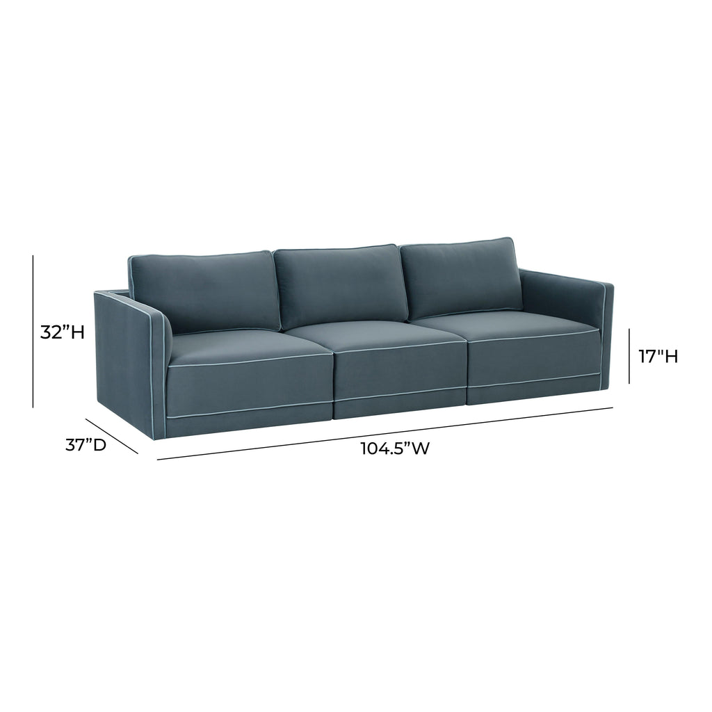 Willow Performance Velvet Modular Sectional Collection