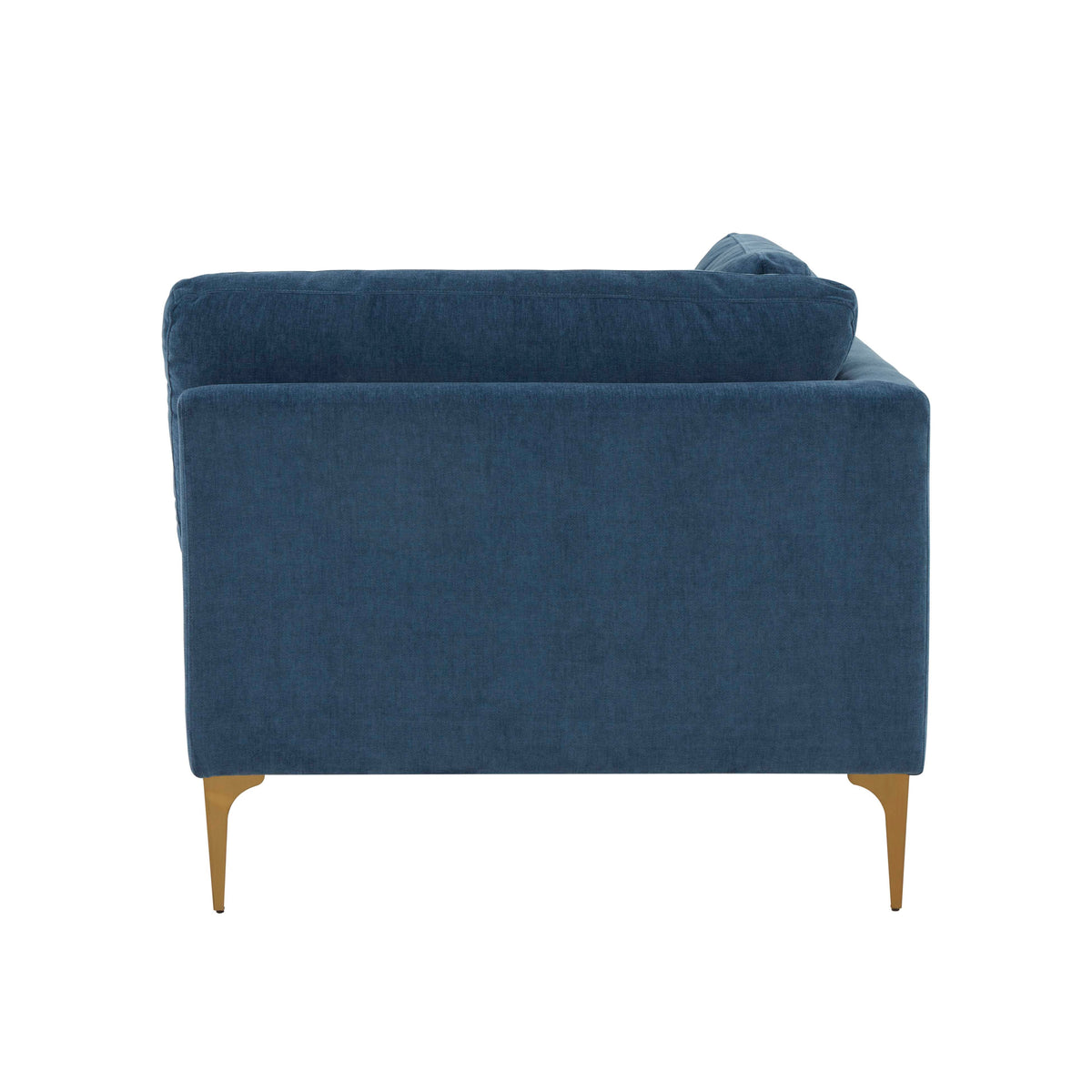 Serena Performance Velvet Modular Armless Chair