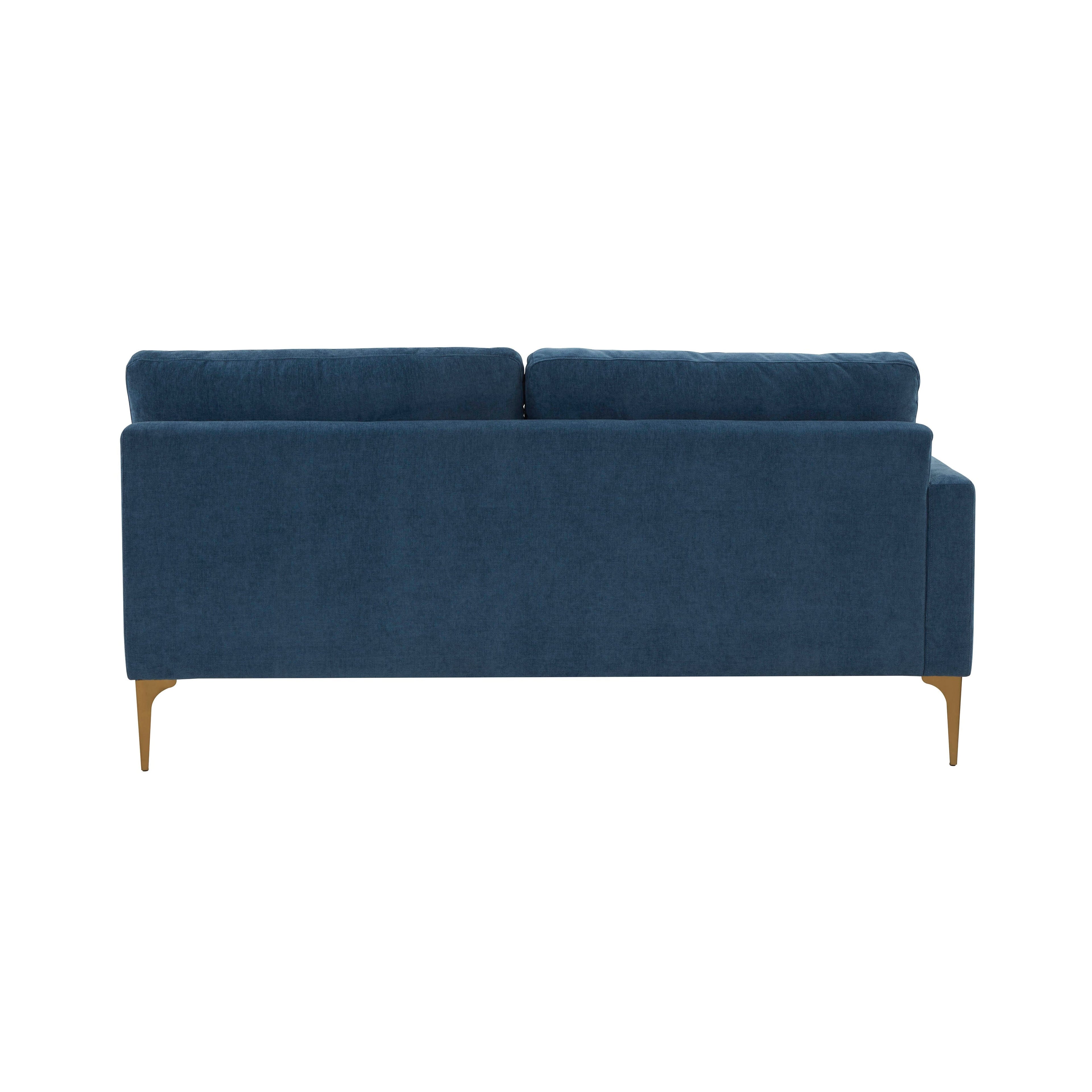 Serena 68" Performance Velvet Modular Loveseat