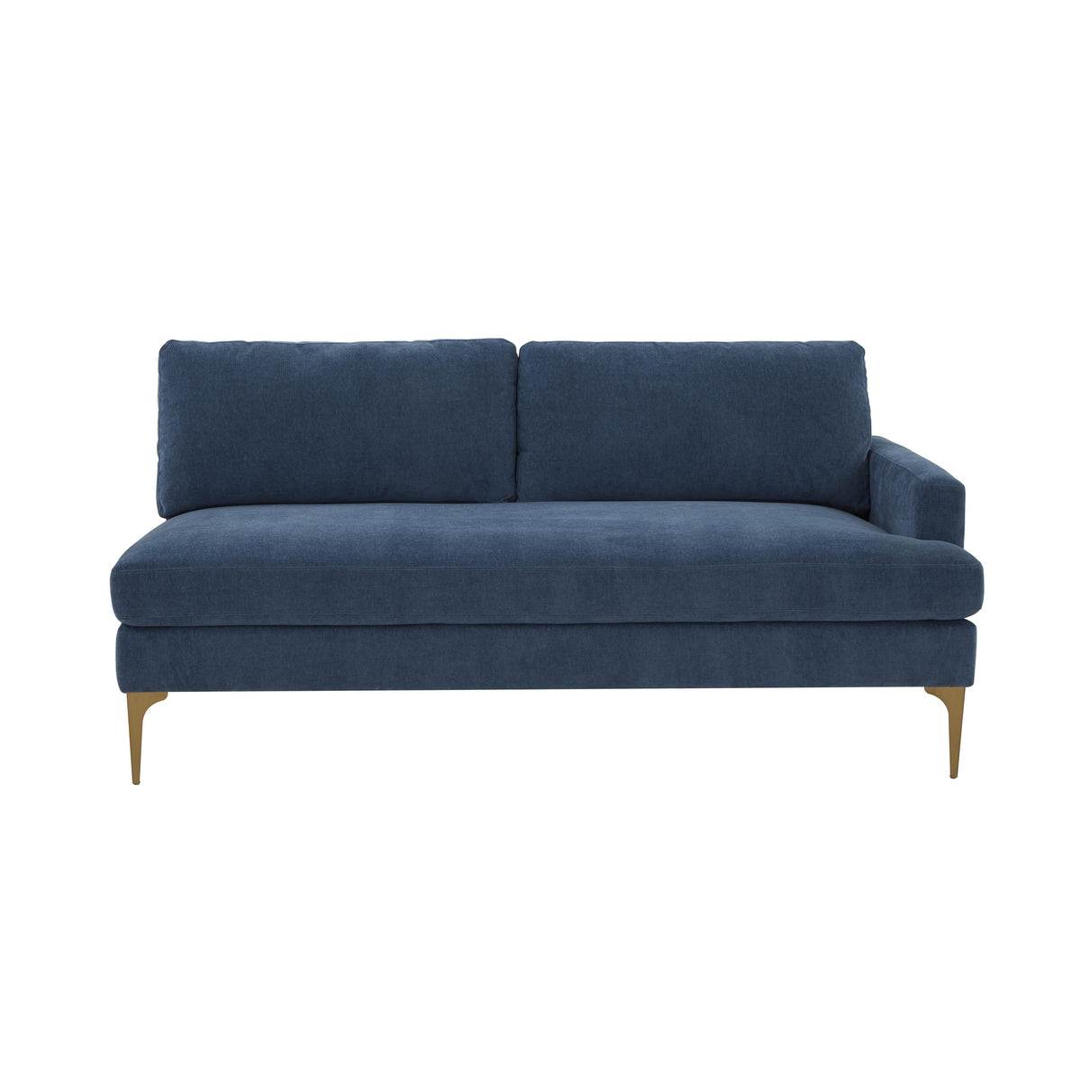 Serena 68" Performance Velvet Modular Loveseat
