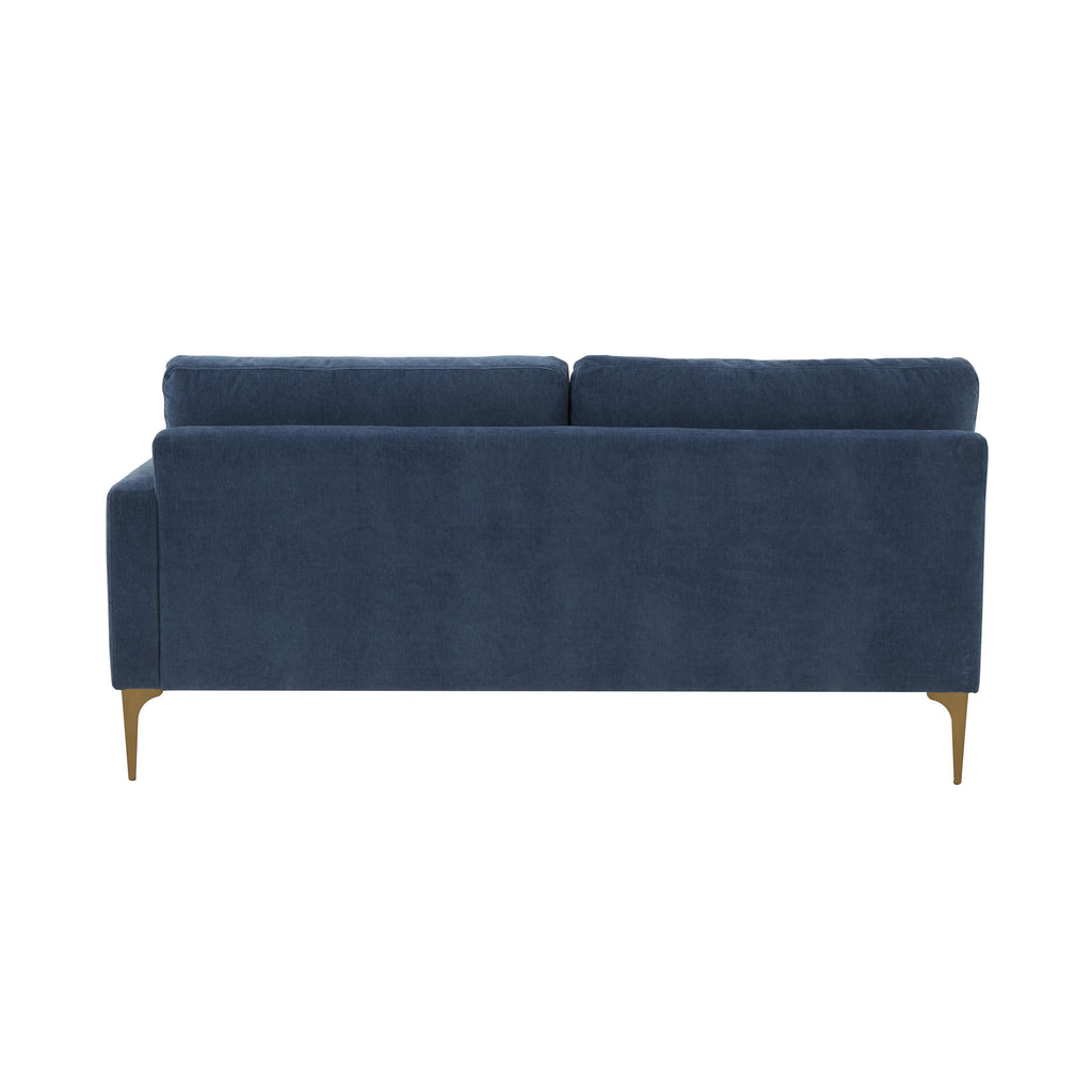 Serena 68" Performance Velvet Modular Loveseat