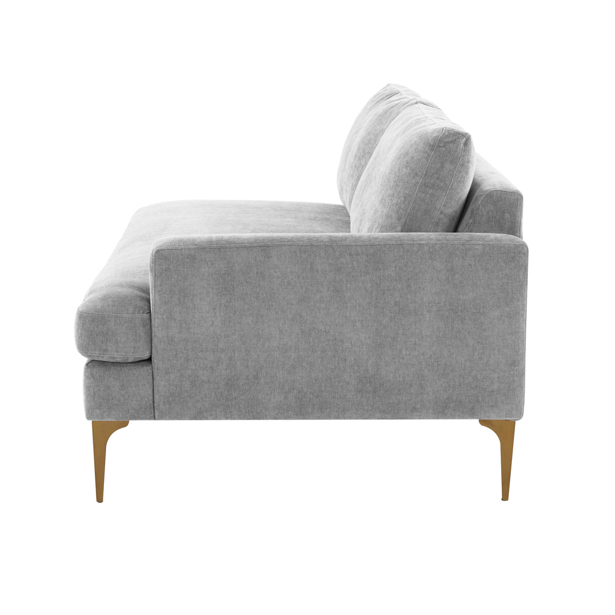 Serena 68" Performance Velvet Modular Loveseat