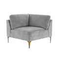 Serena Performance Velvet Modular Corner Seat