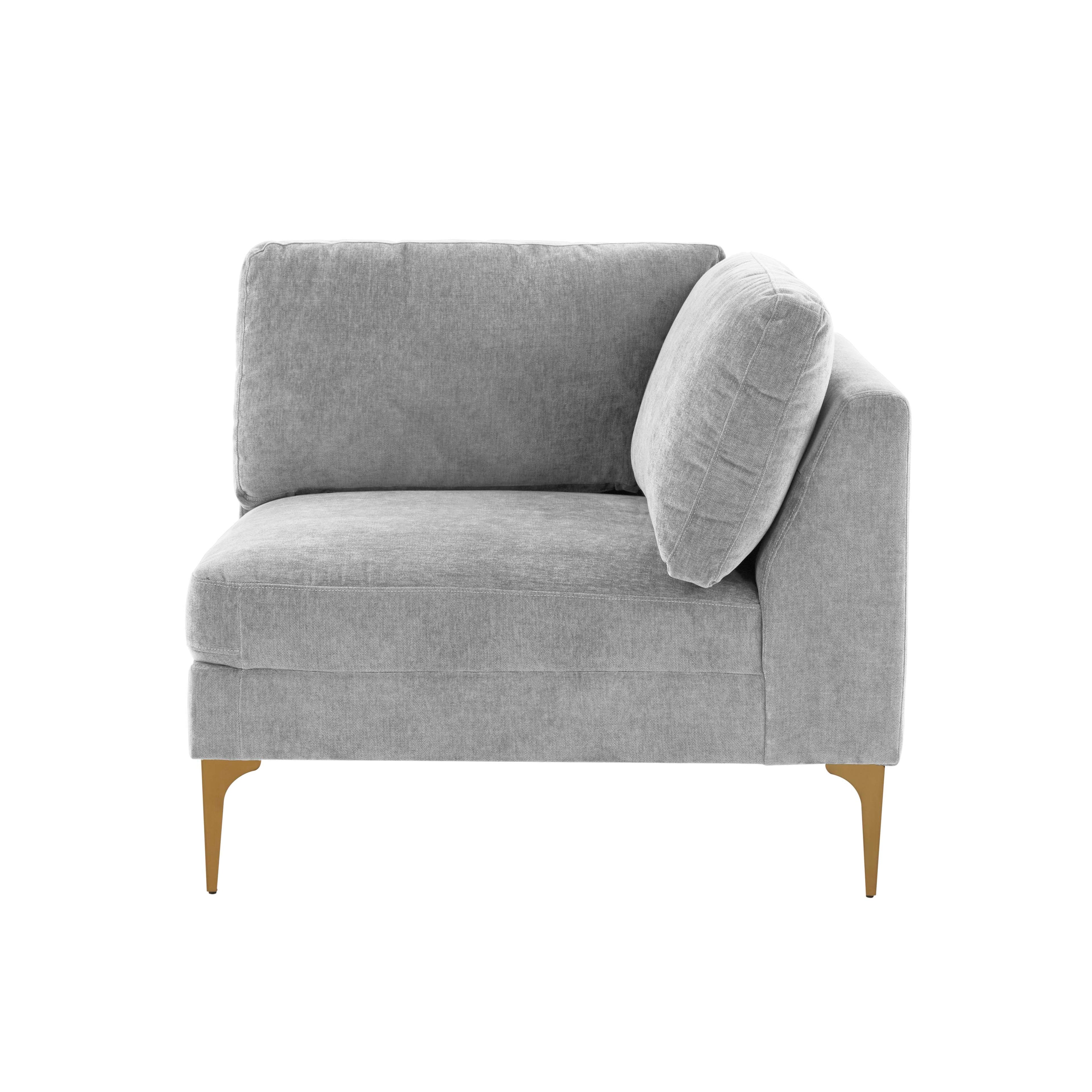 Serena Performance Velvet Modular Corner Seat