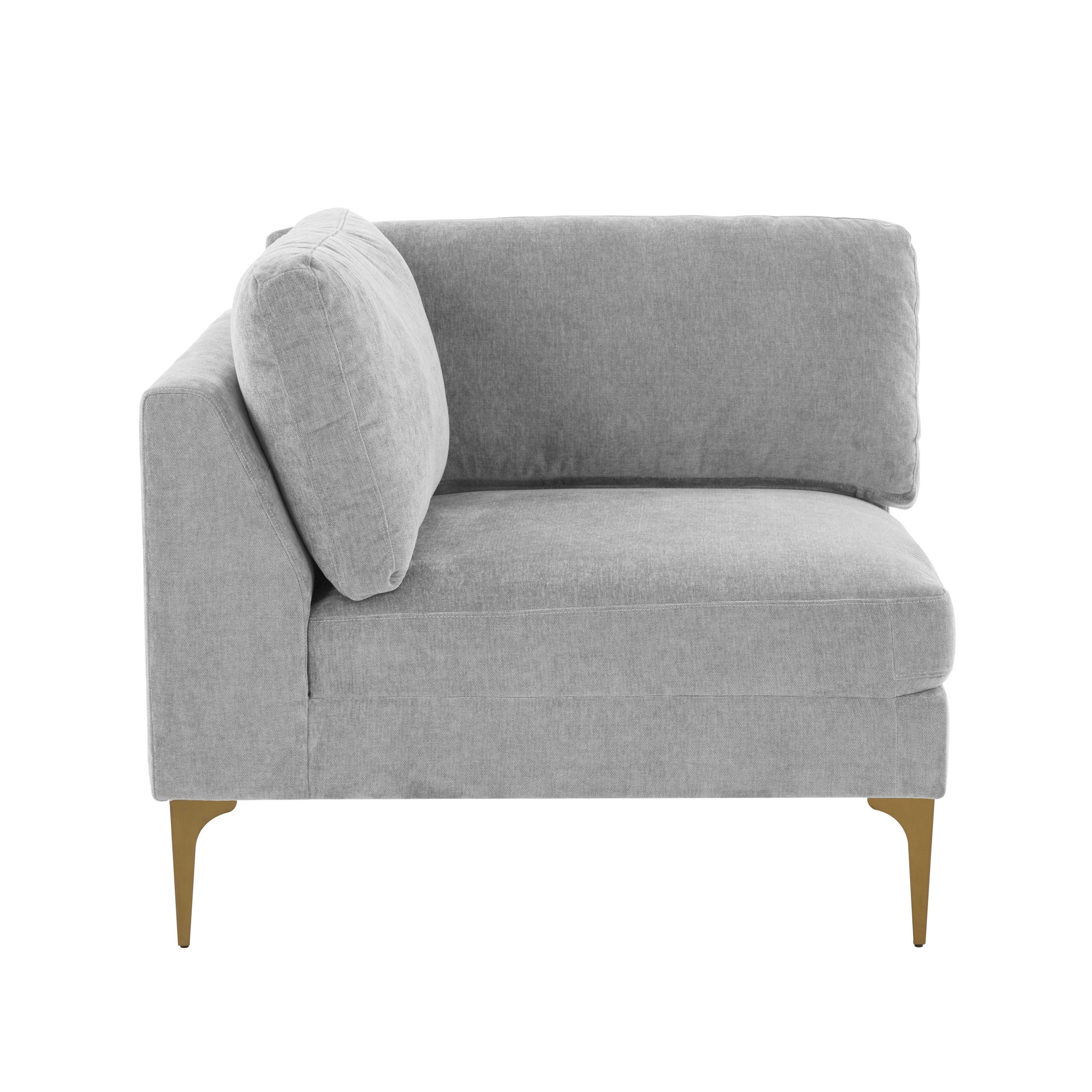 Serena Performance Velvet Modular Corner Seat
