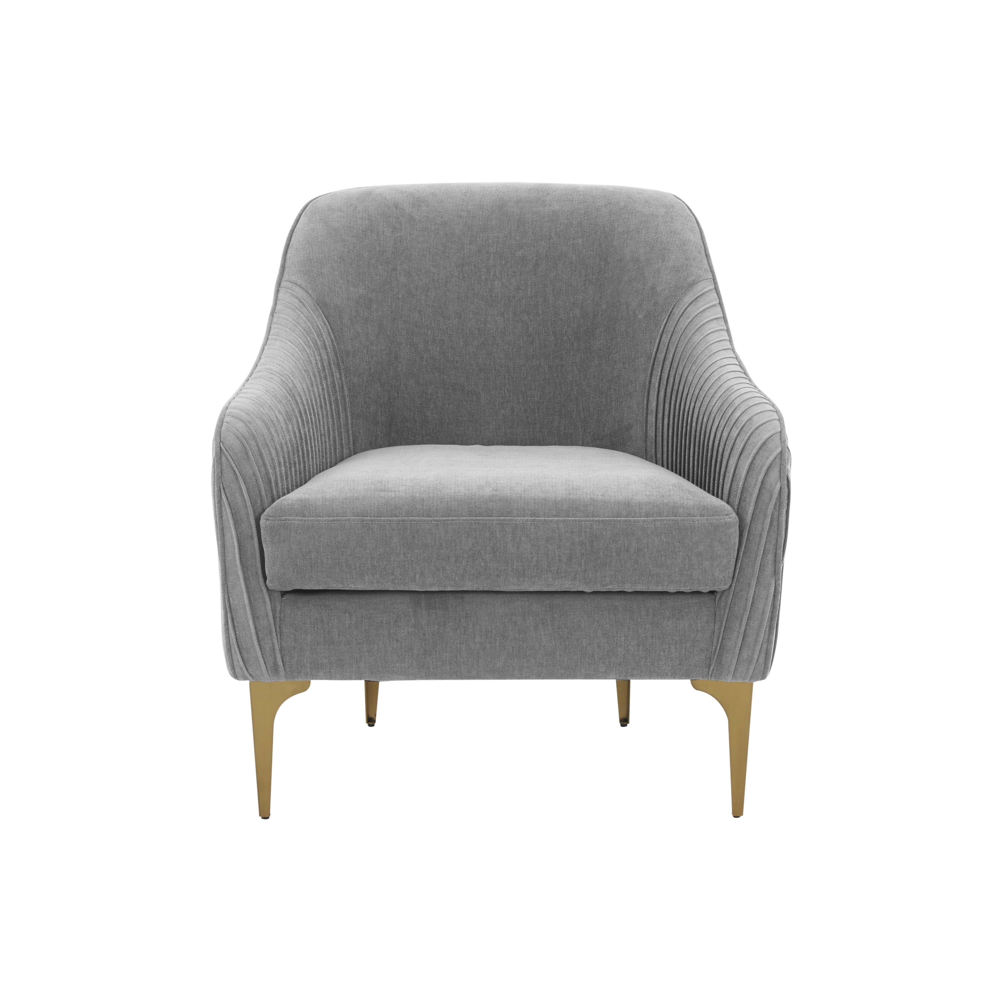 Serena Performance Velvet Accent Chair