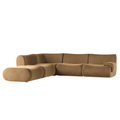 Zenith 5-Piece Performance Velvet Modular Sectional