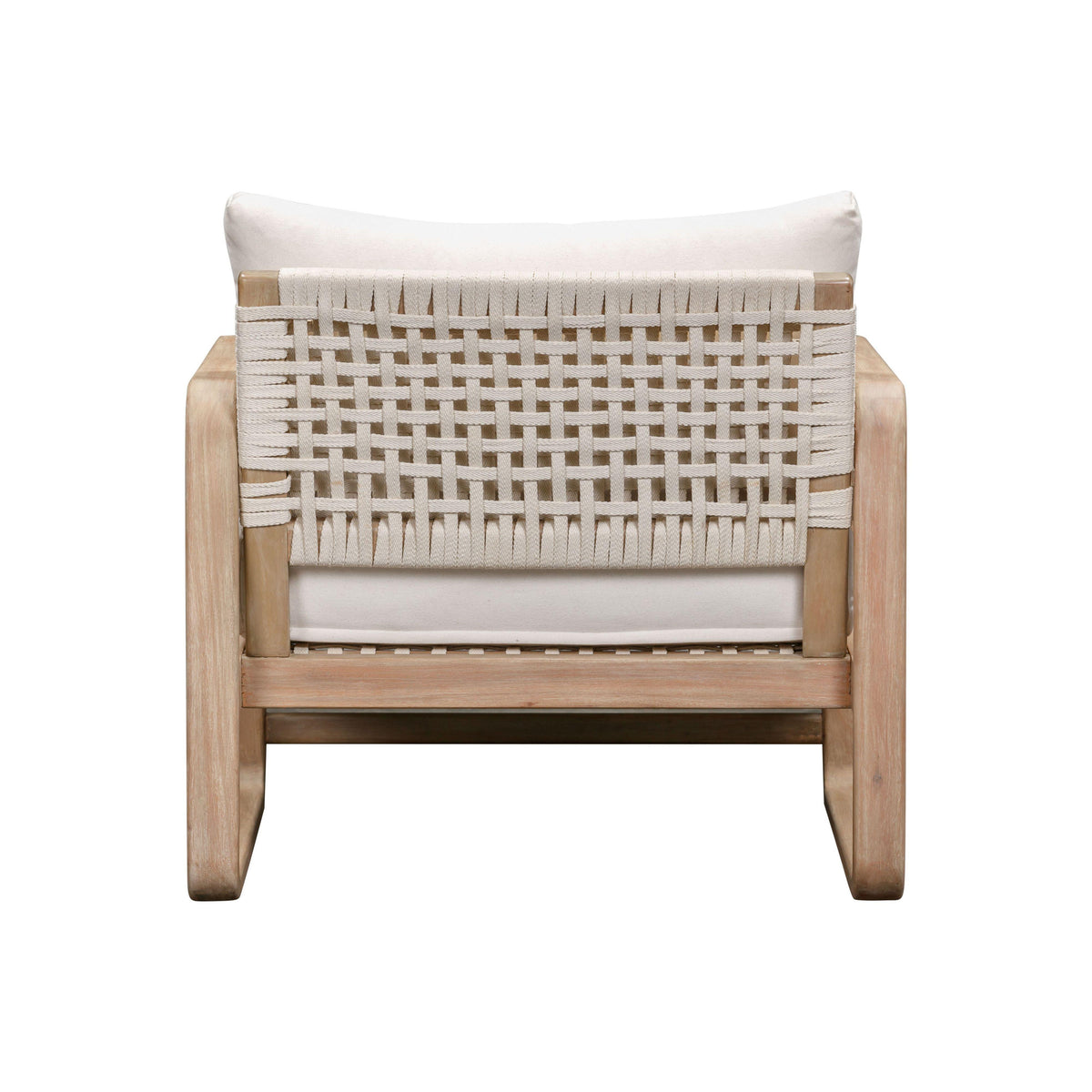 Palata Cream Performance Fabric Outdoor Accent Chair