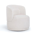 Massa Textured Performance Fabric Swivel Accent Chair