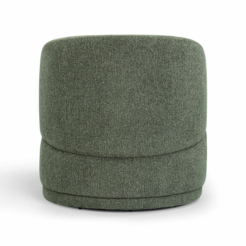 Massa Textured Performance Fabric Swivel Accent Chair