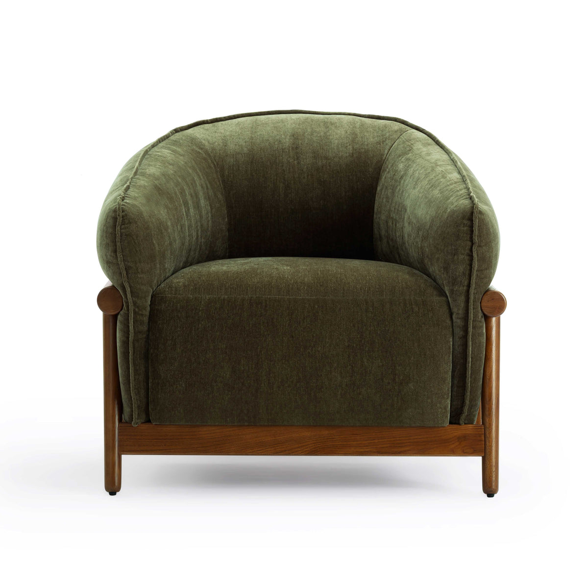 Piedmont Upcycled Contract-Grade Chenille Accent Chair