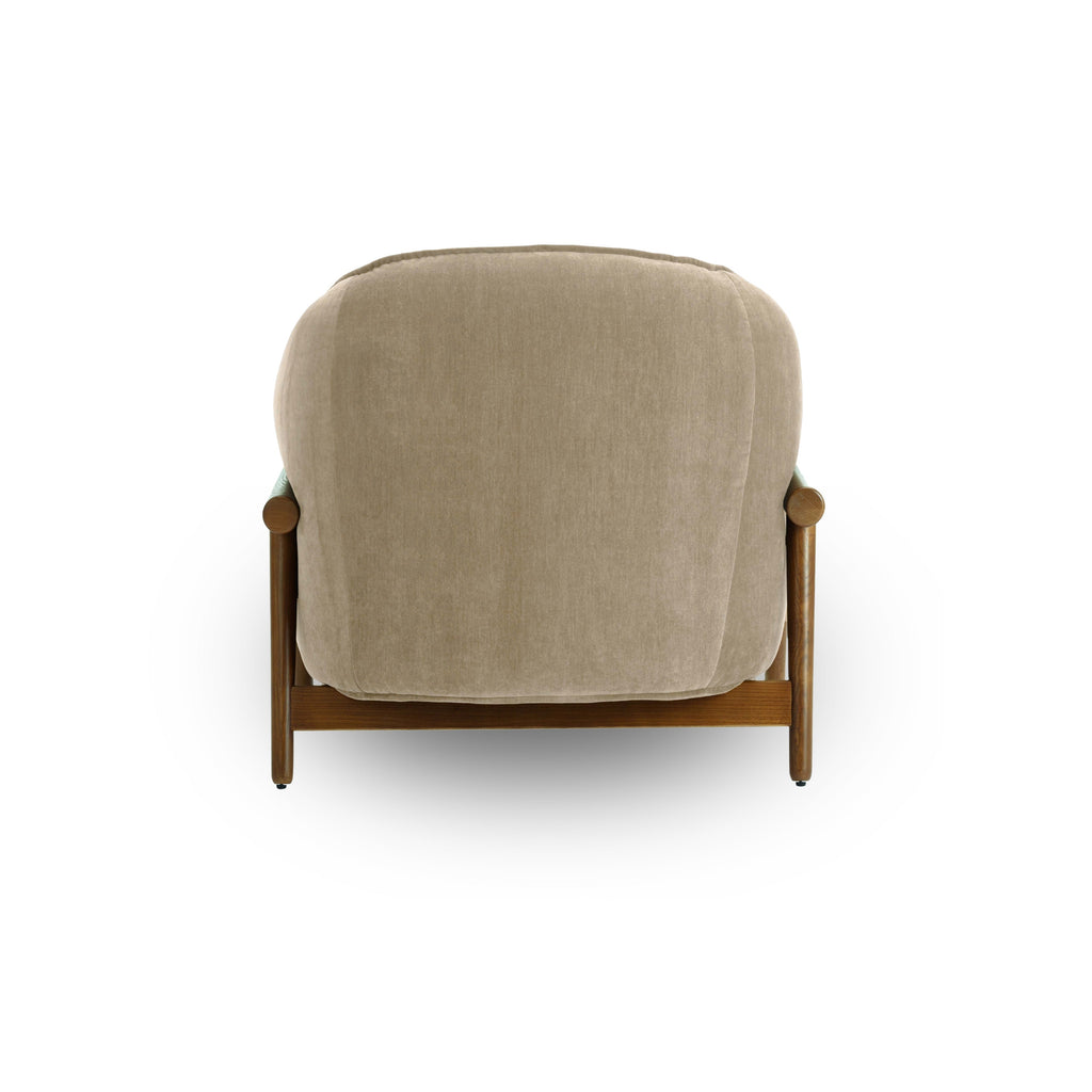 Piedmont Upcycled Contract-Grade Chenille Accent Chair