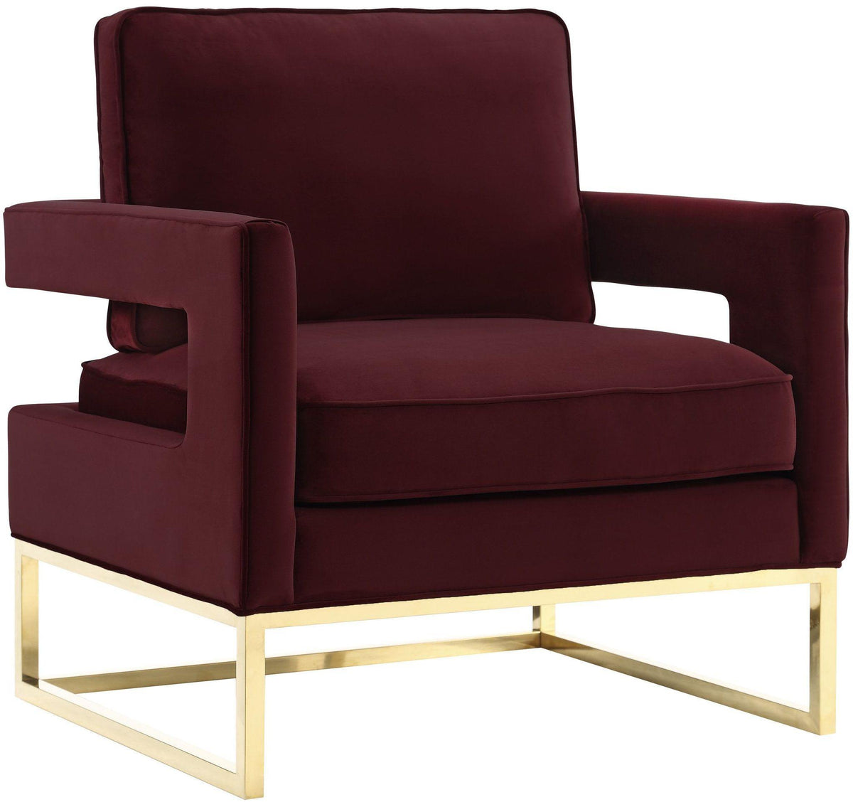 Avery Performance Velvet Accent Chair