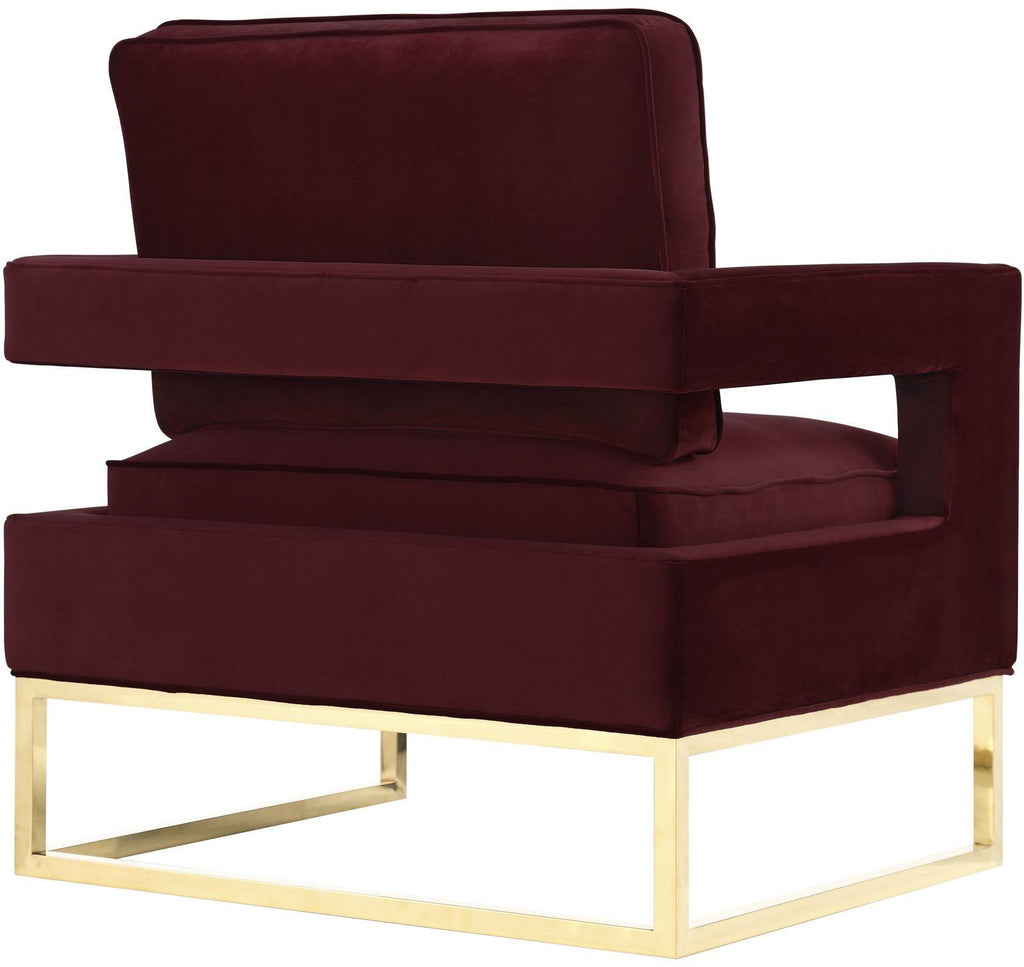 Avery Performance Velvet Accent Chair