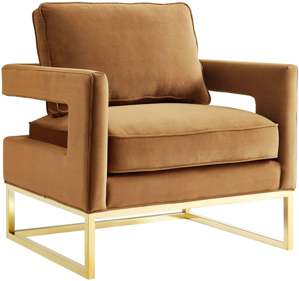 Avery Performance Velvet Accent Chair