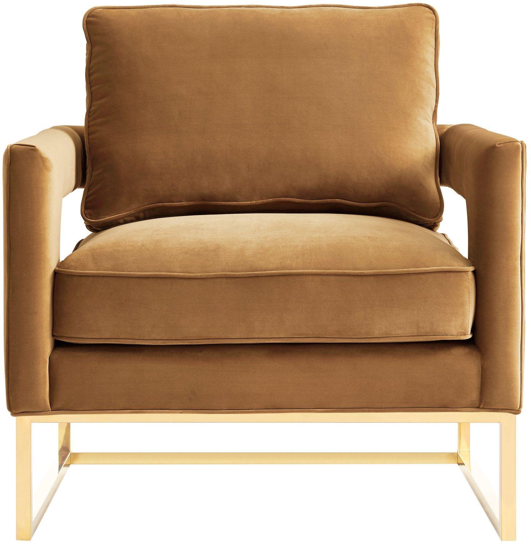 Avery Performance Velvet Accent Chair