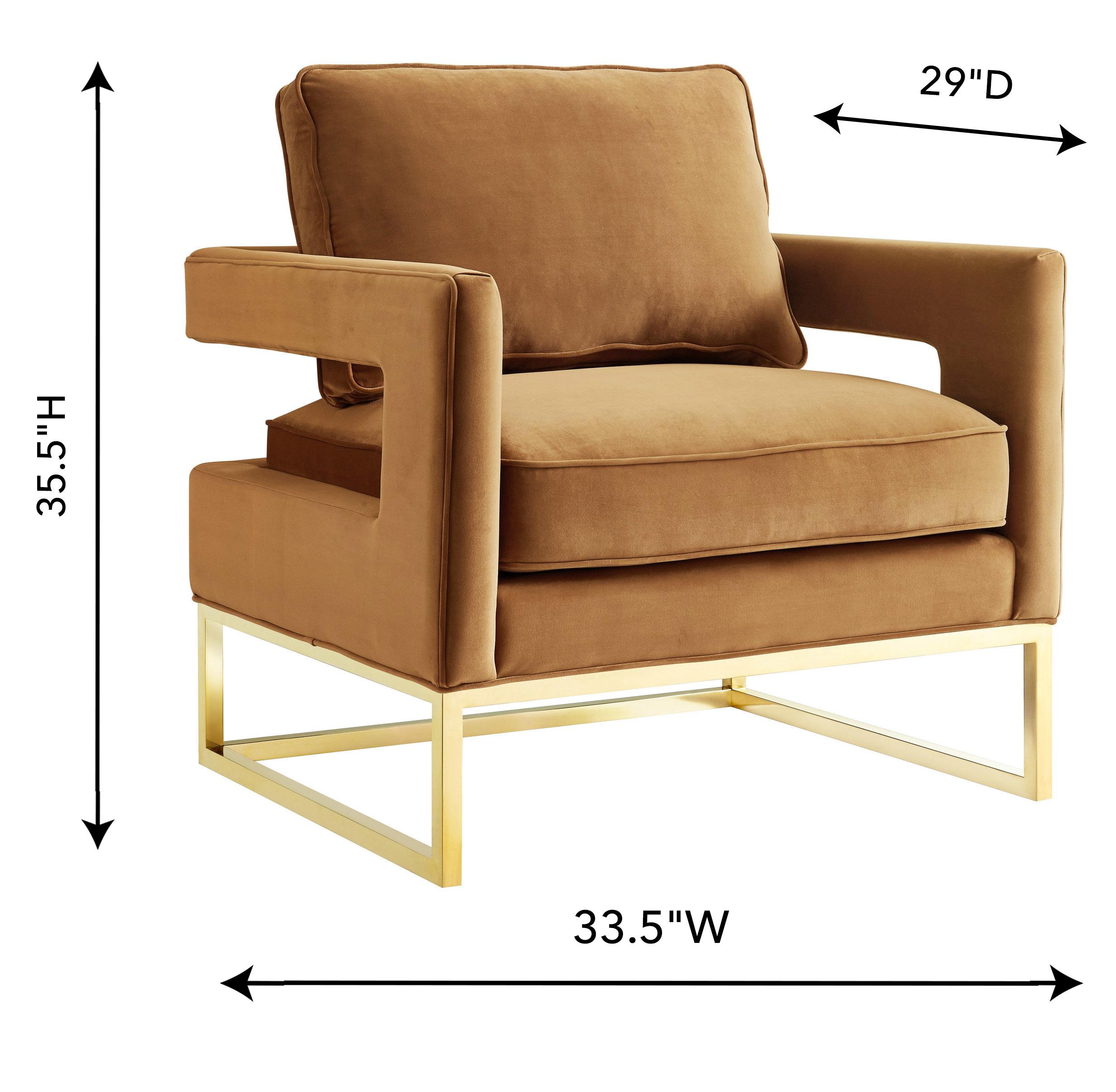 Avery Performance Velvet Accent Chair