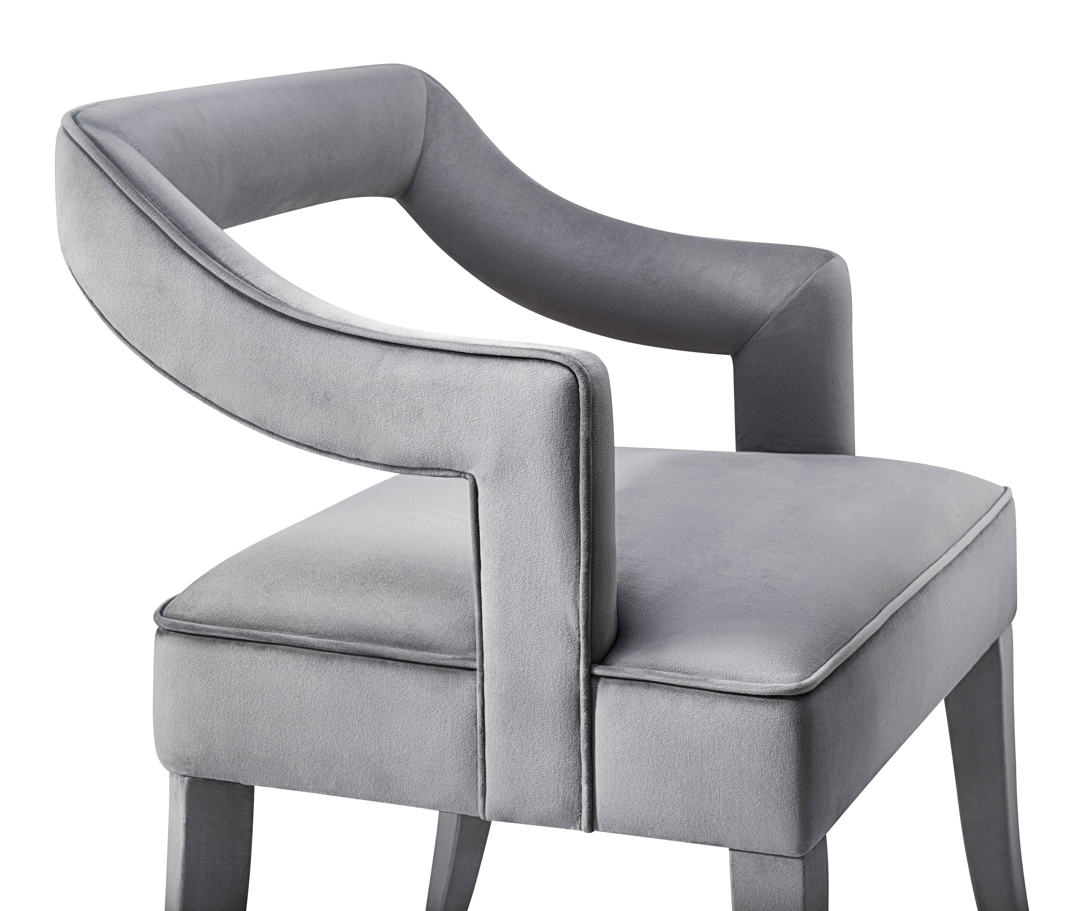 Tiffany Performance Velvet Dining Chair